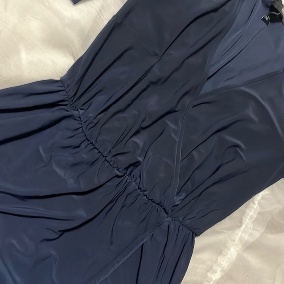 Forever 21 Long Sleeve Wrap Front Dress Small - Picture 5 of 16